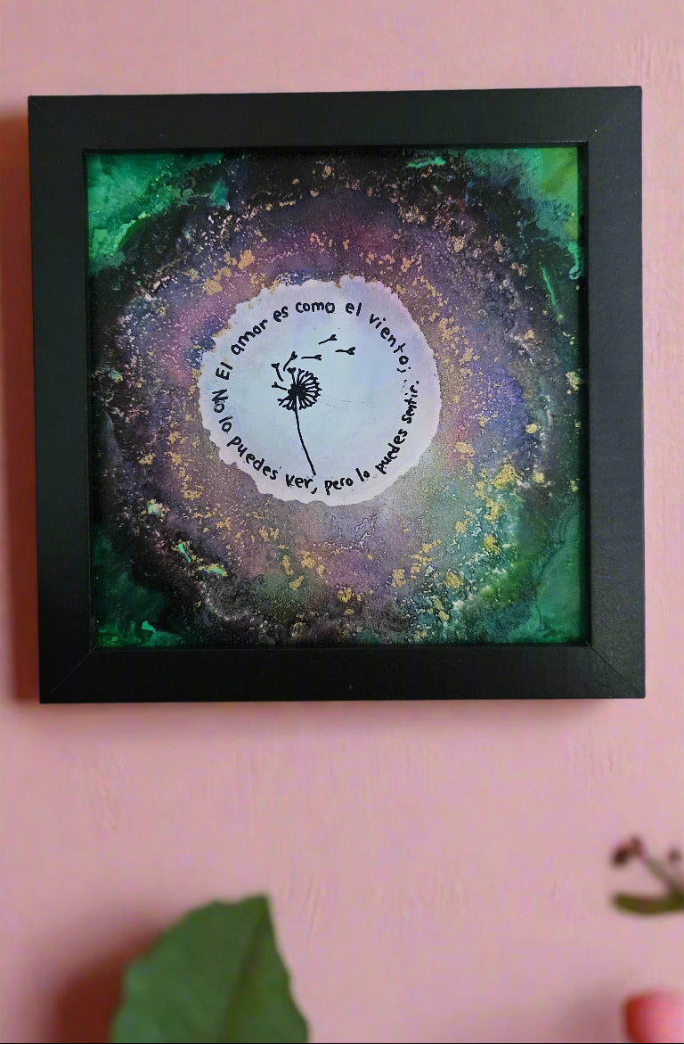 Hand Painted Ceramic Tile Art