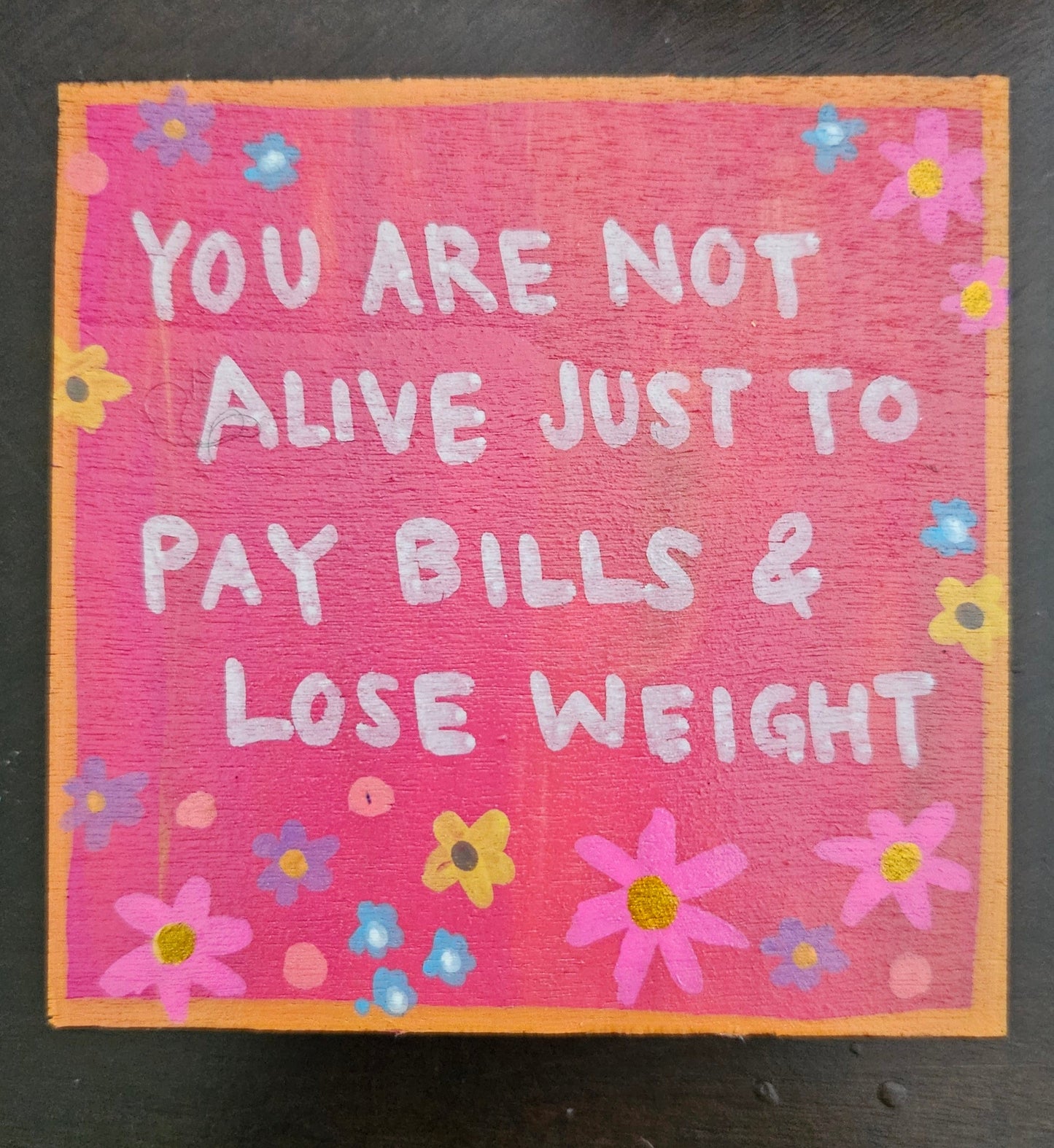 Hand-Painted Wooden Clip Magnets