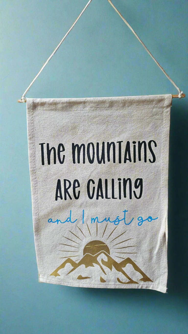 Hanging Canvas Signs