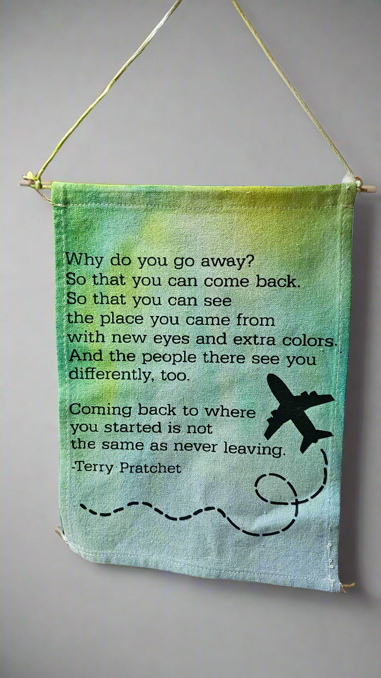 Hanging Canvas Signs