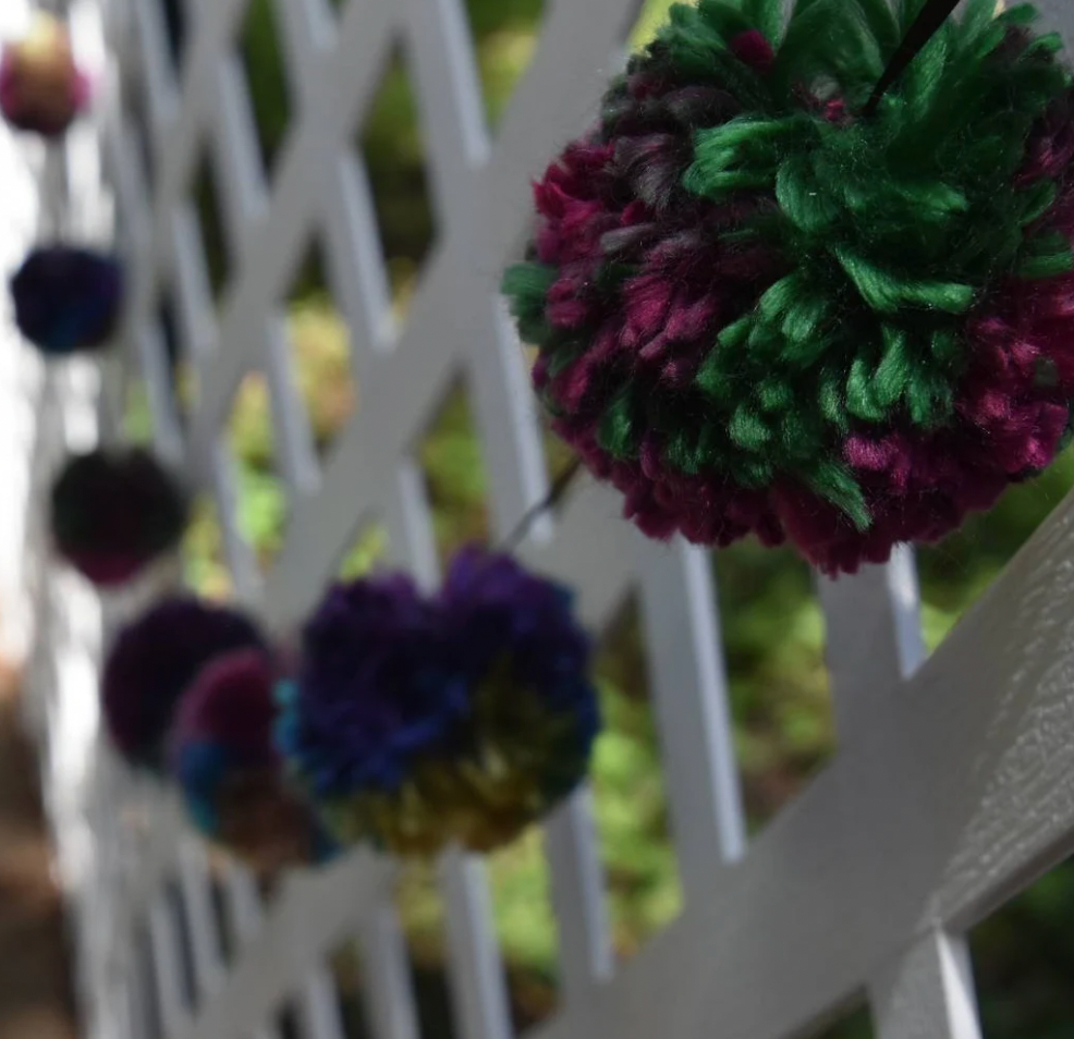 Handmade Pom Pom Strings