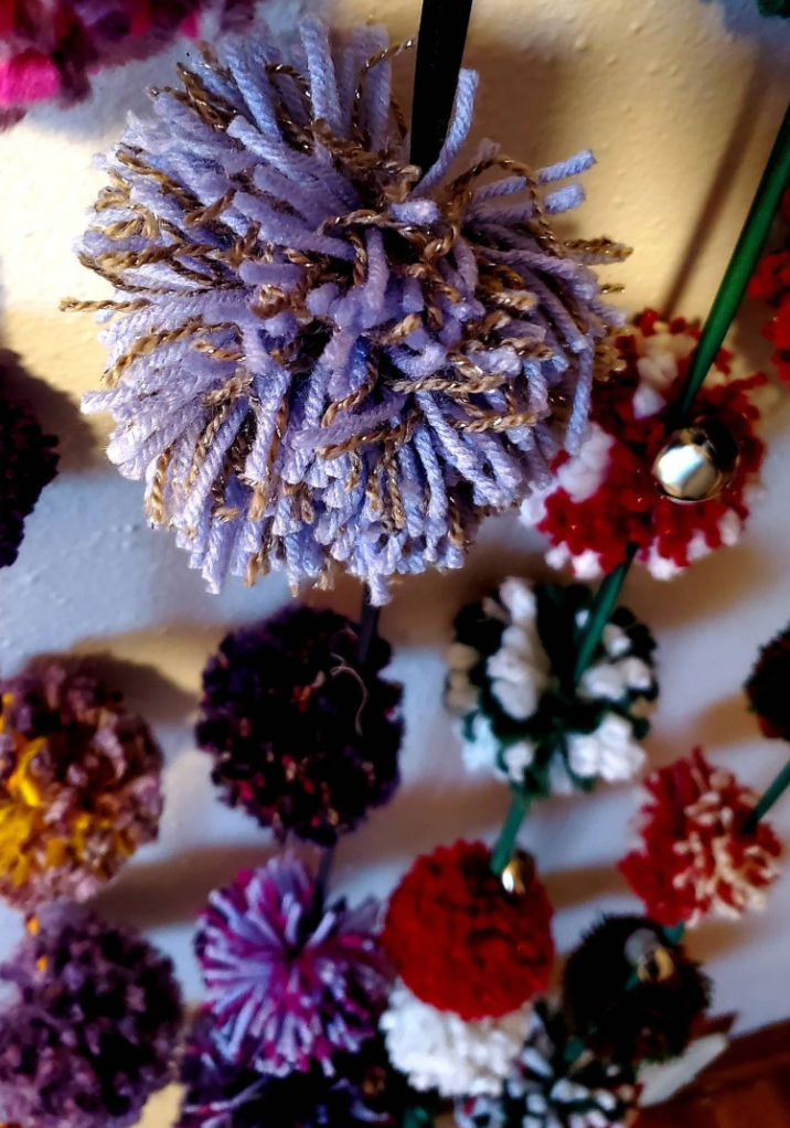 Handmade Pom Pom Strings