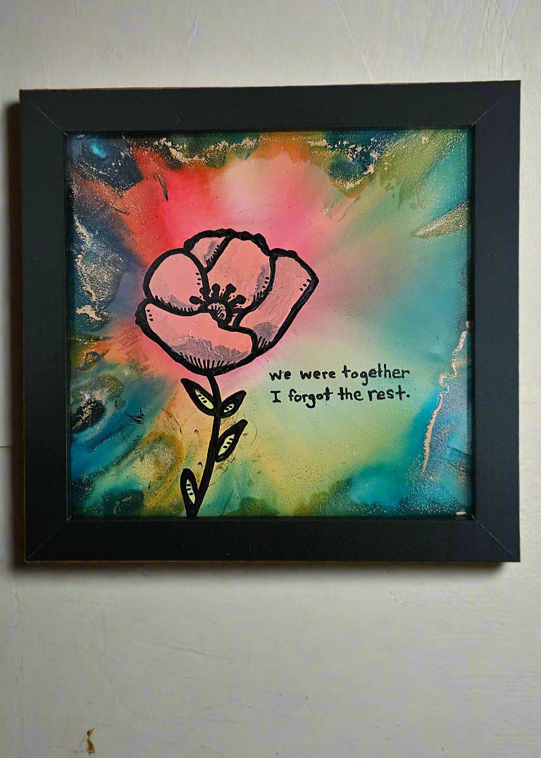 Hand Painted Ceramic Tile Art